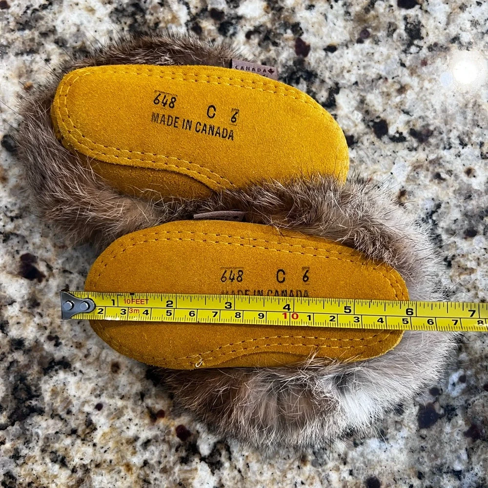 New Without Box! Laurentian Chief Moccasins Toddler Size 6 - Picture 4 of 5